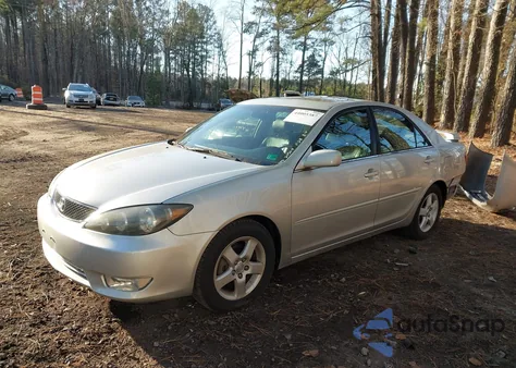 2005 Toyota Camry Se from USA, damaged, VIN 4T1BE32K45U595182